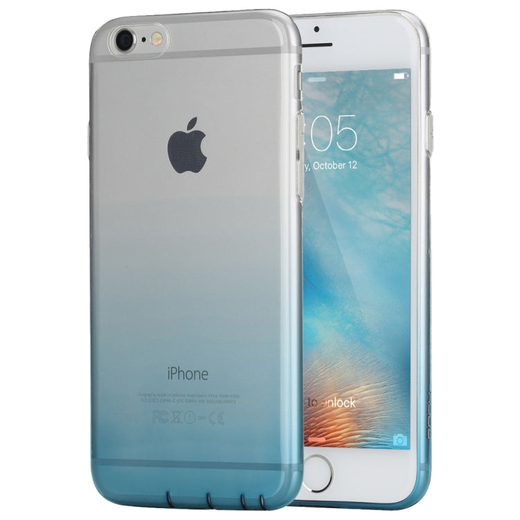 Rock Iris Series For iPhone 6 Plus & 6s Plus Stylish Gradually Changing Color Soft TPU Protective Back Case