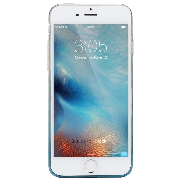 Rock Iris Series For iPhone 6 Plus & 6s Plus Stylish Gradually Changing Color Soft TPU Protective Back Case