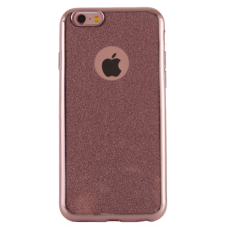 Electroplating Flash Powder TPU Protective Case for iPhone 6 Plus & 6s Plus