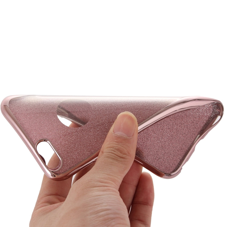 Electroplating Flash Powder TPU Protective Case for iPhone 6 Plus & 6s Plus