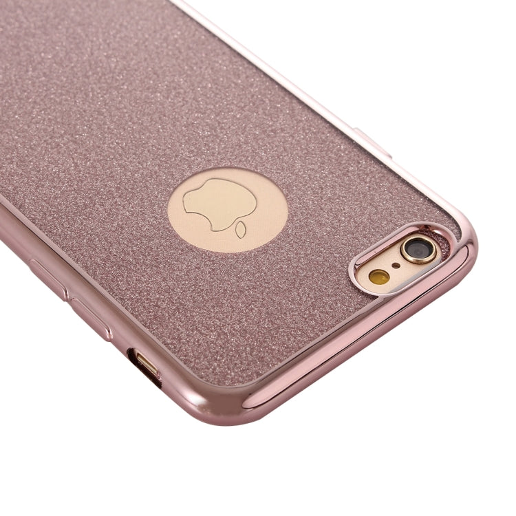 Electroplating Flash Powder TPU Protective Case for iPhone 6 Plus & 6s Plus