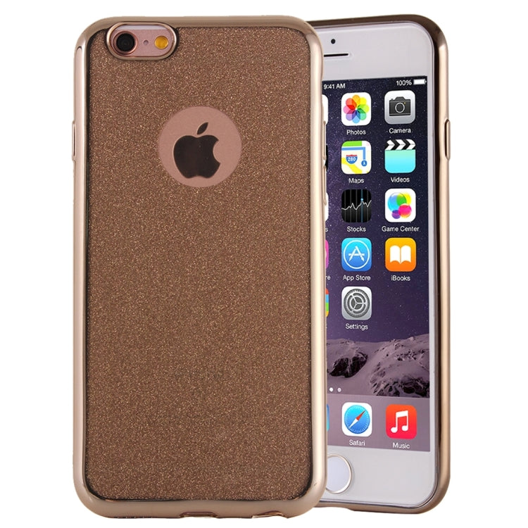 Electroplating Flash Powder TPU Protective Case for iPhone 6 Plus & 6s Plus