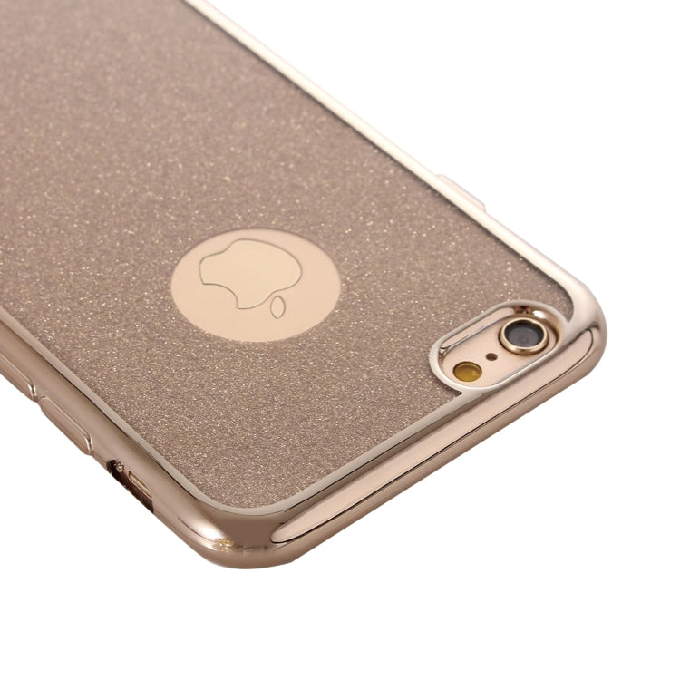 Electroplating Flash Powder TPU Protective Case for iPhone 6 Plus & 6s Plus