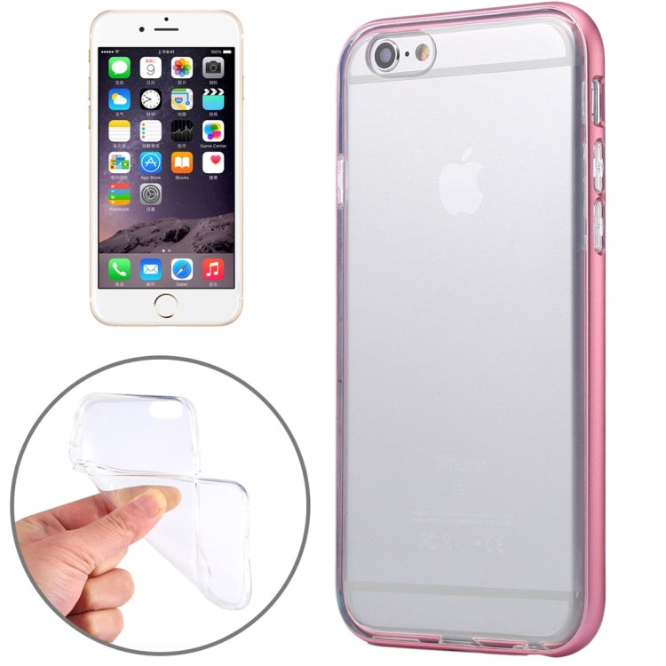 TPU Cover + Metal Bumper Frame Combination Case for iPhone 6 Plus & 6s Plus