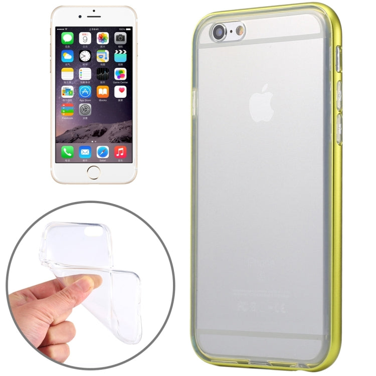 TPU Cover + Metal Bumper Frame Combination Case for iPhone 6 Plus & 6s Plus