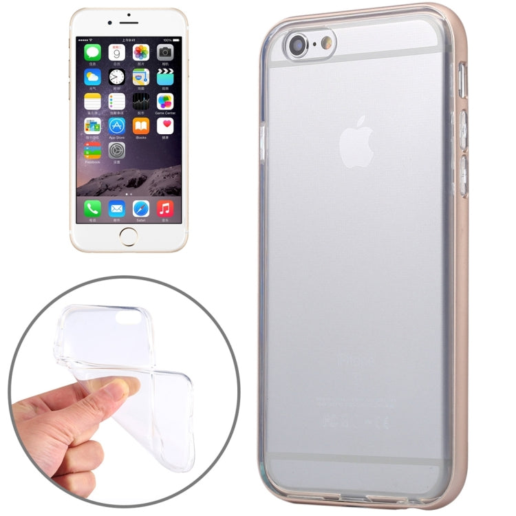 TPU Cover + Metal Bumper Frame Combination Case for iPhone 6 Plus & 6s Plus