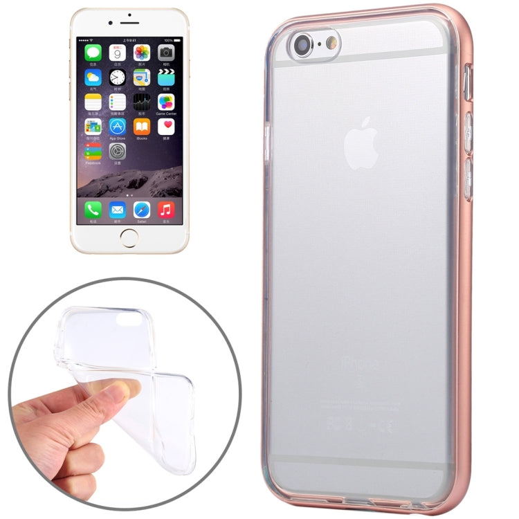 TPU Cover + Metal Bumper Frame Combination Case for iPhone 6 Plus & 6s Plus