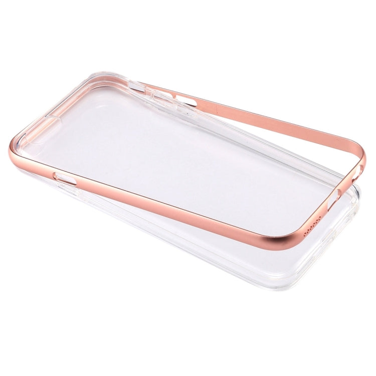 TPU Cover + Metal Bumper Frame Combination Case for iPhone 6 Plus & 6s Plus