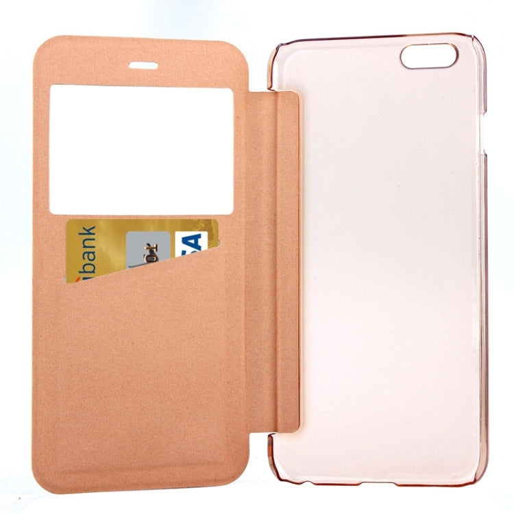 Flower of Palace Pattern Flip Leather Case with Card Slot & Caller ID Display for iPhone 6 Plus & 6S Plus