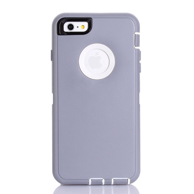 3 in 1 Hybrid Silicon & Plastic Protective Case for iPhone 6 Plus