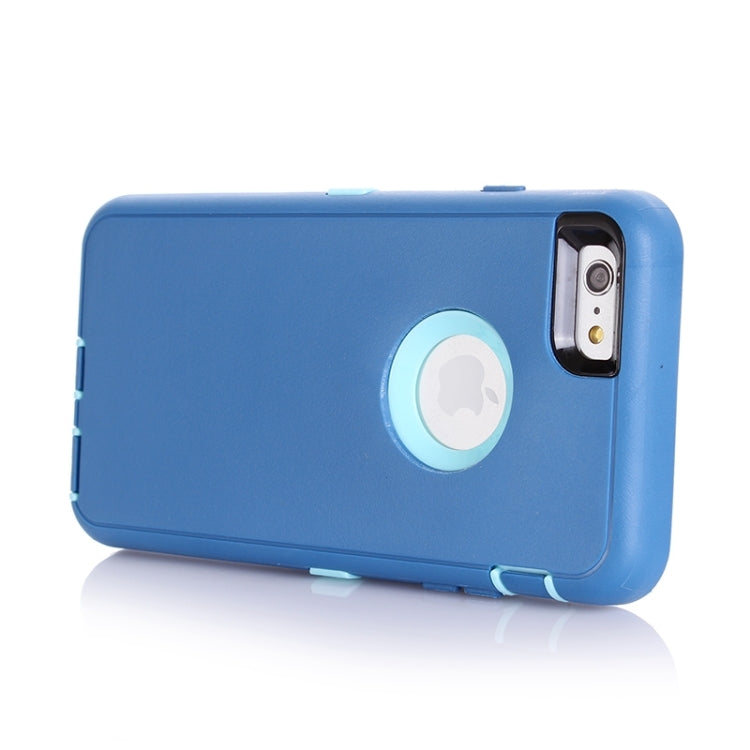 3 in 1 Hybrid Silicon & Plastic Protective Case for iPhone 6 Plus