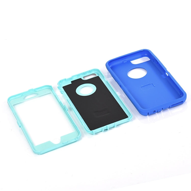 3 in 1 Hybrid Silicon & Plastic Protective Case for iPhone 6 Plus