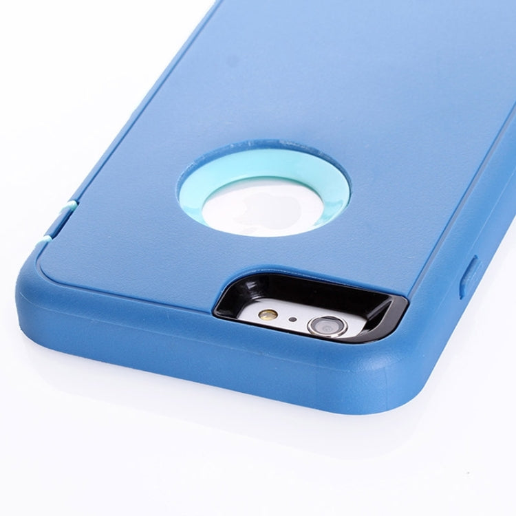3 in 1 Hybrid Silicon & Plastic Protective Case for iPhone 6 Plus