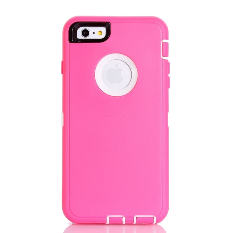 3 in 1 Hybrid Silicon & Plastic Protective Case for iPhone 6 Plus