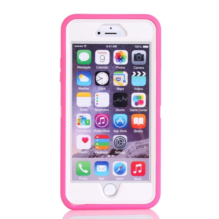 3 in 1 Hybrid Silicon & Plastic Protective Case for iPhone 6 Plus