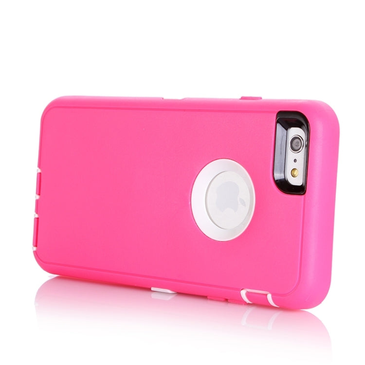 3 in 1 Hybrid Silicon & Plastic Protective Case for iPhone 6 Plus