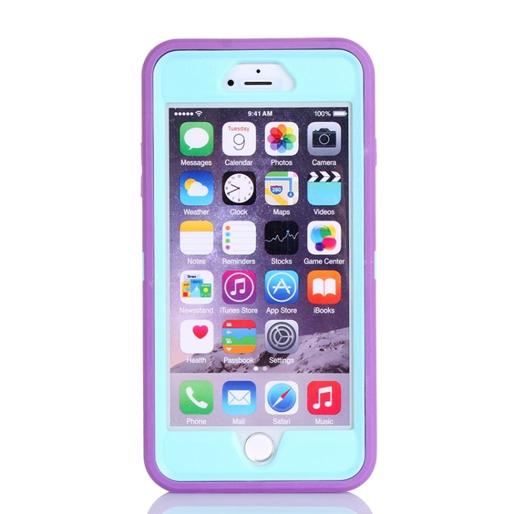3 in 1 Hybrid Silicon & Plastic Protective Case for iPhone 6 Plus
