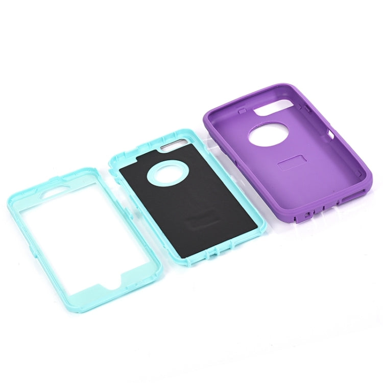 3 in 1 Hybrid Silicon & Plastic Protective Case for iPhone 6 Plus