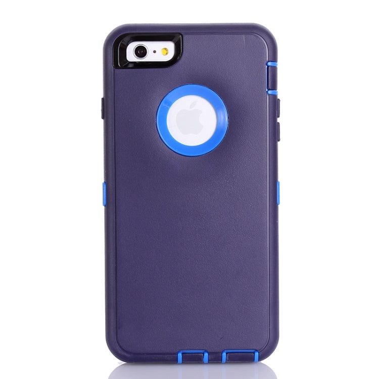 3 in 1 Hybrid Silicon & Plastic Protective Case for iPhone 6 Plus