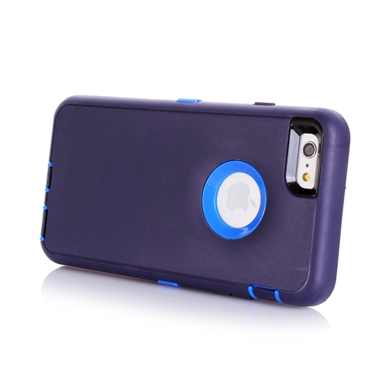 3 in 1 Hybrid Silicon & Plastic Protective Case for iPhone 6 Plus