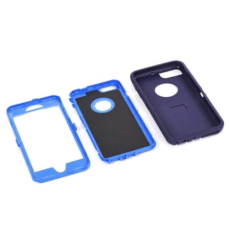 3 in 1 Hybrid Silicon & Plastic Protective Case for iPhone 6 Plus
