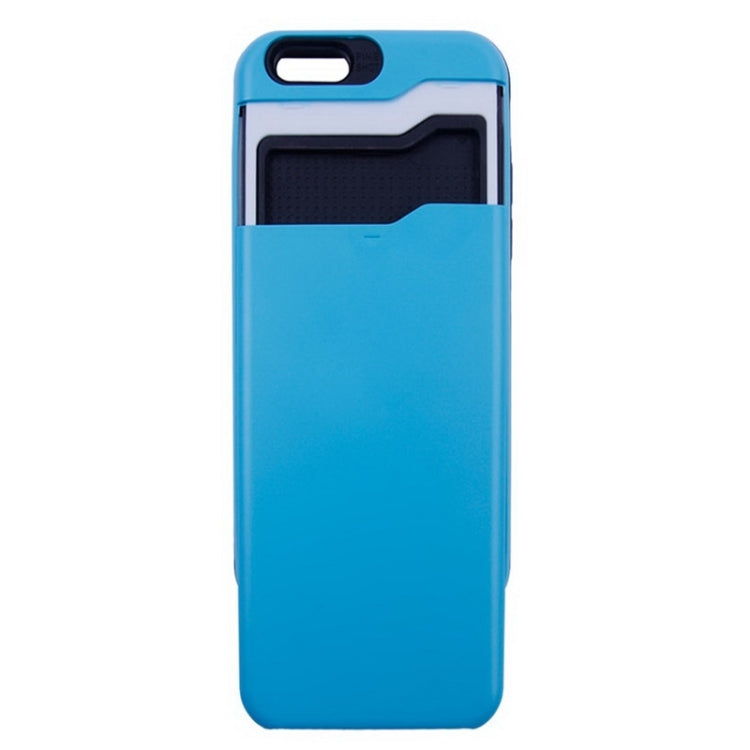 PC + TPU Combination Case with Back Card Slot for iPhone 6 Plus & 6S Plus