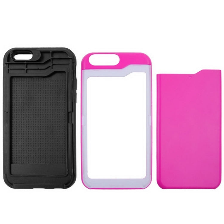PC + TPU Combination Case with Back Card Slot for iPhone 6 Plus & 6S Plus