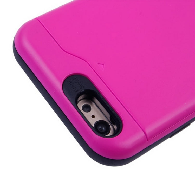 PC + TPU Combination Case with Back Card Slot for iPhone 6 Plus & 6S Plus