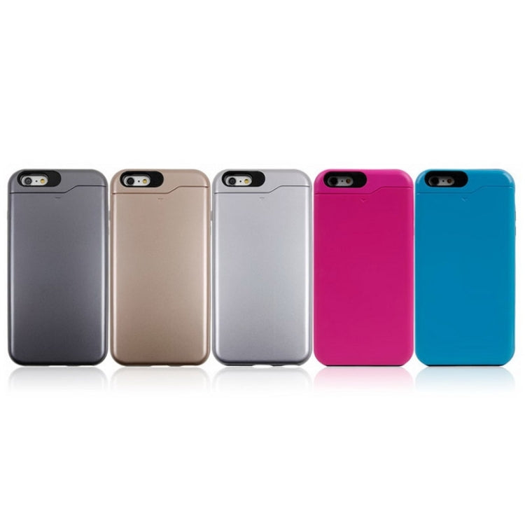 PC + TPU Combination Case with Back Card Slot for iPhone 6 Plus & 6S Plus