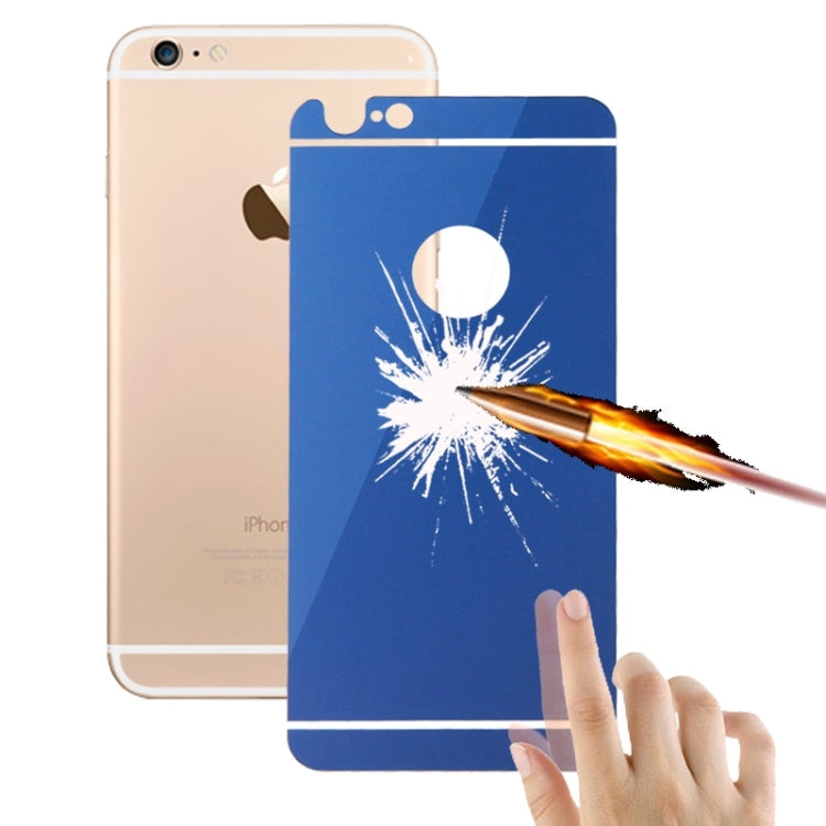 0.3mm Plating Explosion-proof Tempered Glass Back Film for iPhone 6 Plus