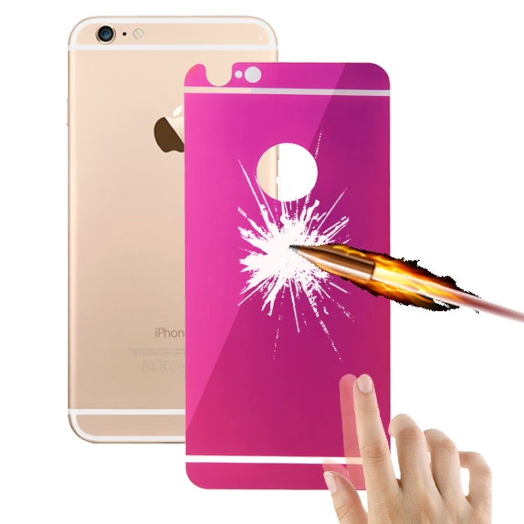 0.3mm Plating Explosion-proof Tempered Glass Back Film for iPhone 6 Plus