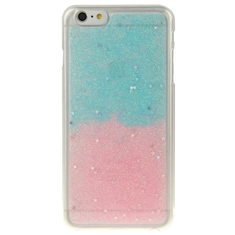 Two-Tone Star Sequins Flash Powder Series TPU Protective Case for iPhone 6 Plus & 6S Plus