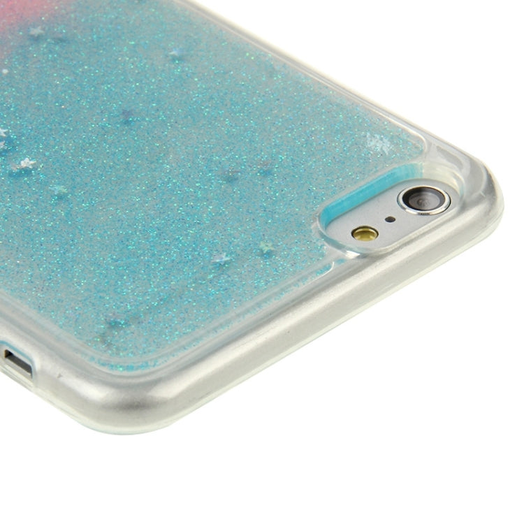 Two-Tone Star Sequins Flash Powder Series TPU Protective Case for iPhone 6 Plus & 6S Plus