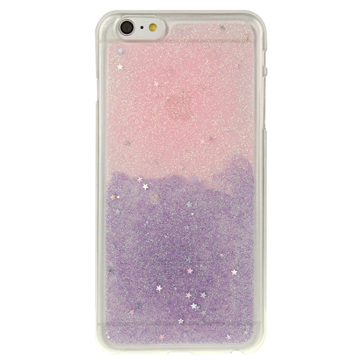 Two-Tone Star Sequins Flash Powder Series TPU Protective Case for iPhone 6 Plus & 6S Plus