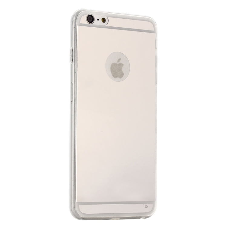 Ultrathin Mirror TPU Protective Case for iPhone 6 Plus & 6S Plus(White)