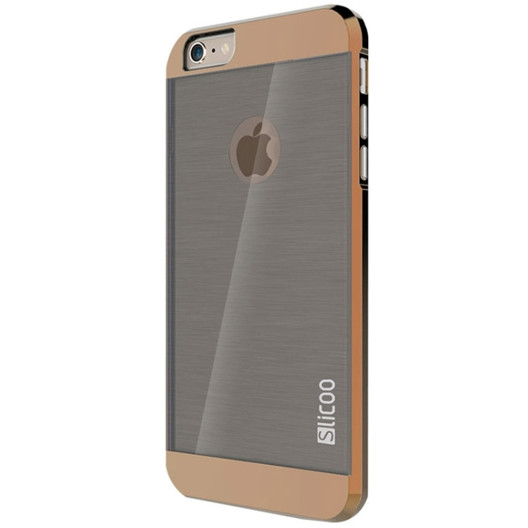 Slicoo Brushed Texture Electroplating Combination Case for iPhone 6 Plus & 6S Plus