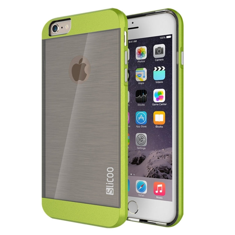 Slicoo Brushed Texture Electroplating Combination Case for iPhone 6 Plus & 6S Plus