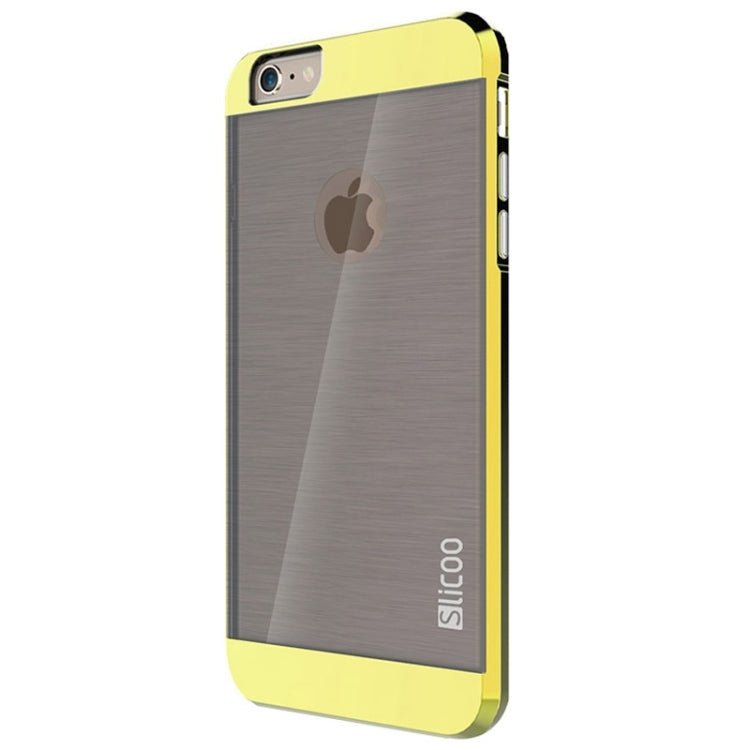 Slicoo Brushed Texture Electroplating Combination Case for iPhone 6 Plus & 6S Plus