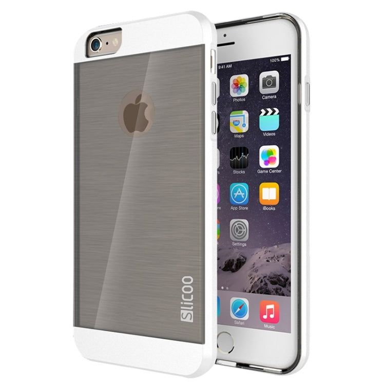 Slicoo Brushed Texture Electroplating Combination Case for iPhone 6 Plus & 6S Plus