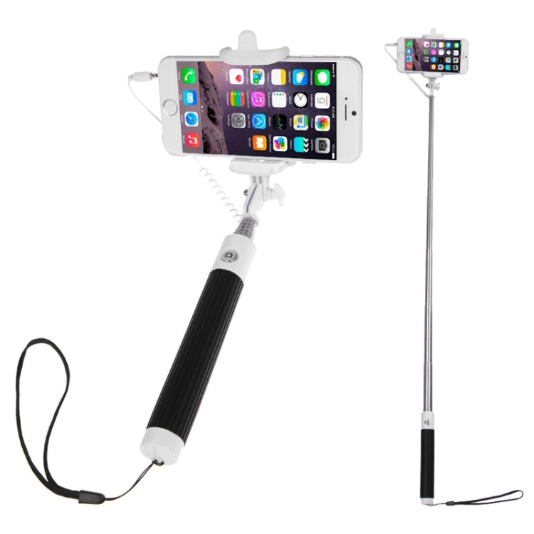 Drive-by-wire Self-timer Monopod with Phone Holder for Smart Phone, Length: 35-105cm
