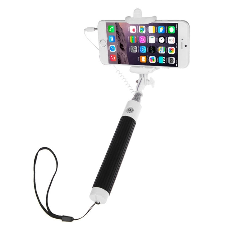 Drive-by-wire Self-timer Monopod with Phone Holder for Smart Phone, Length: 35-105cm