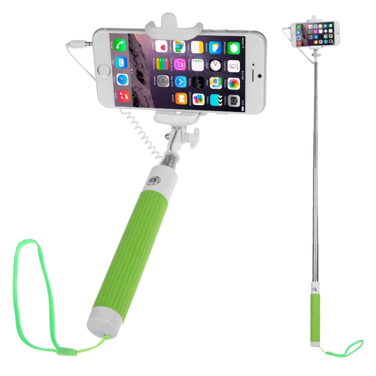 Drive-by-wire Self-timer Monopod with Phone Holder for Smart Phone, Length: 35-105cm