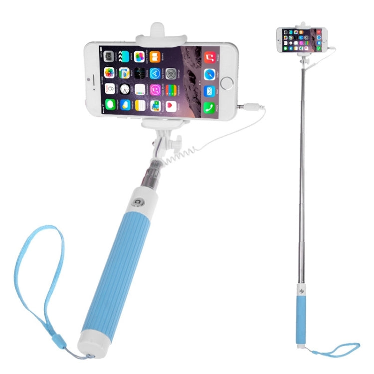 Drive-by-wire Self-timer Monopod with Phone Holder for Smart Phone, Length: 35-105cm