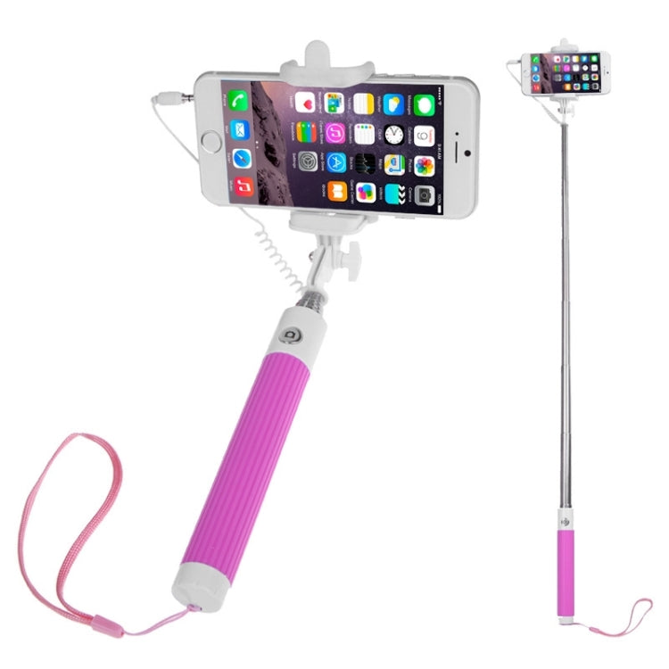 Drive-by-wire Self-timer Monopod with Phone Holder for Smart Phone, Length: 35-105cm