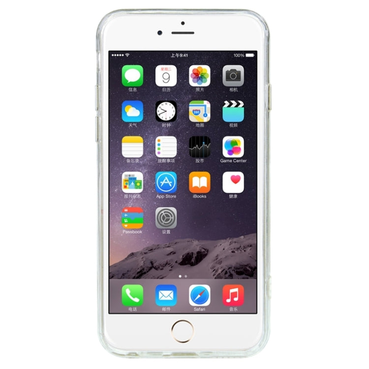 Fashionable Ultrathin Daisy Pattern Acrylic TPU Protective Case for iPhone 6 Plus & 6S Plus