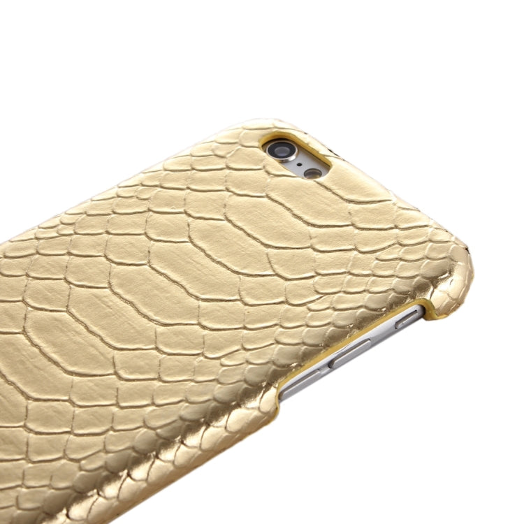 For iPhone 6 Plus & 6s Plus Snakeskin Texture Hard Back Cover Protective Back Case