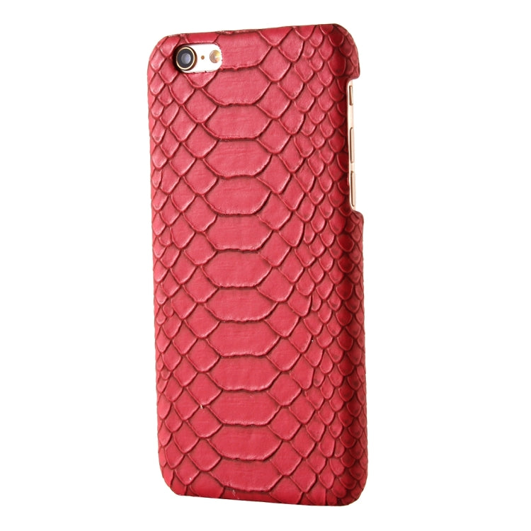For iPhone 6 Plus & 6s Plus Snakeskin Texture Hard Back Cover Protective Back Case
