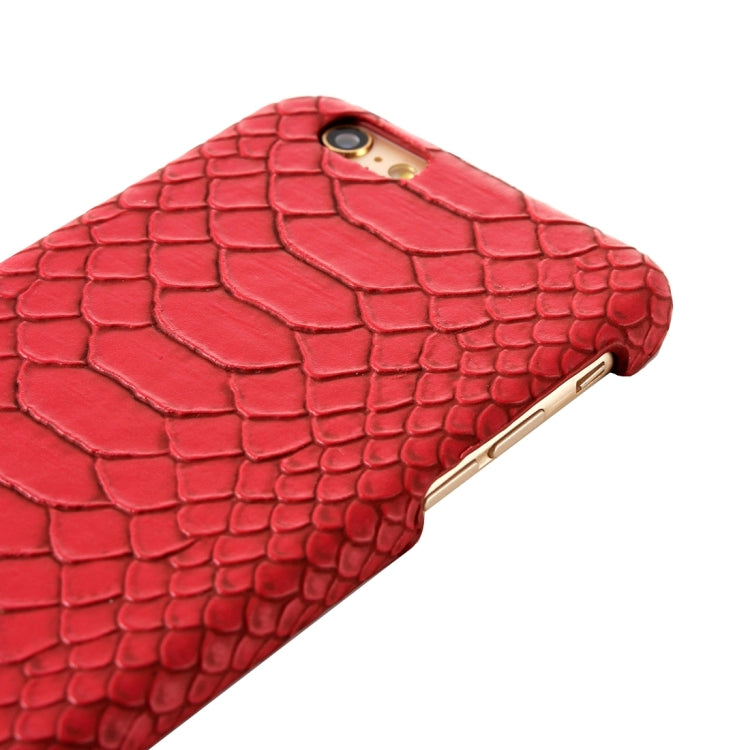 For iPhone 6 Plus & 6s Plus Snakeskin Texture Hard Back Cover Protective Back Case