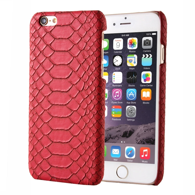 For iPhone 6 Plus & 6s Plus Snakeskin Texture Hard Back Cover Protective Back Case