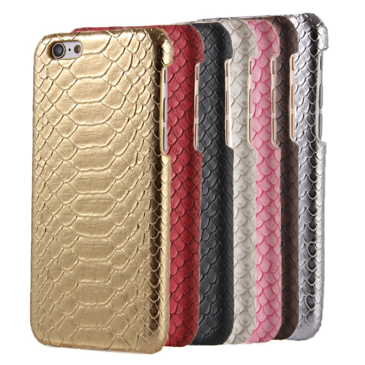 For iPhone 6 Plus & 6s Plus Snakeskin Texture Hard Back Cover Protective Back Case